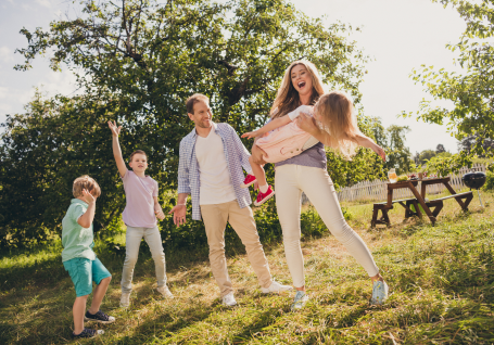 Familie Müller - glückliche Kunden der MSB Finanzberatung